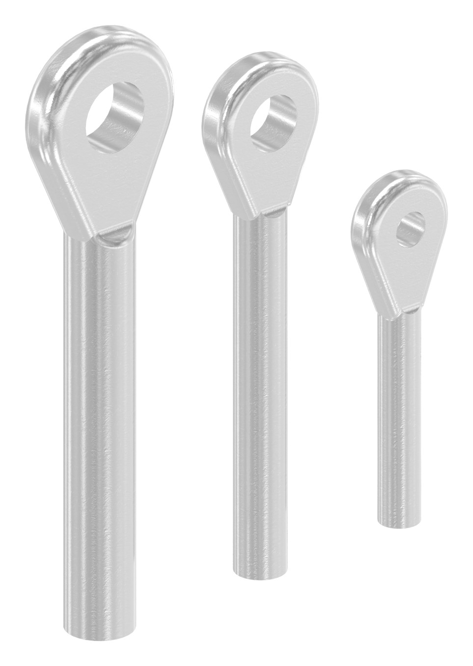 Augenenden mit Innengew. M5, V4A