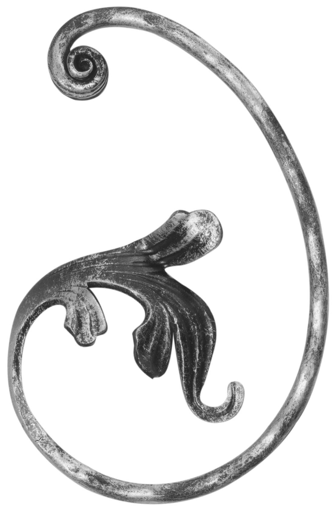 C-Schnörkel 16x8mm, 200x130mm, RE