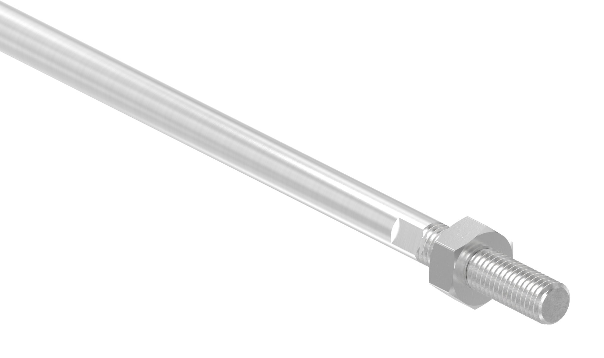 Zugstange zu Vordachsystem mit L: 1090mm, V4A