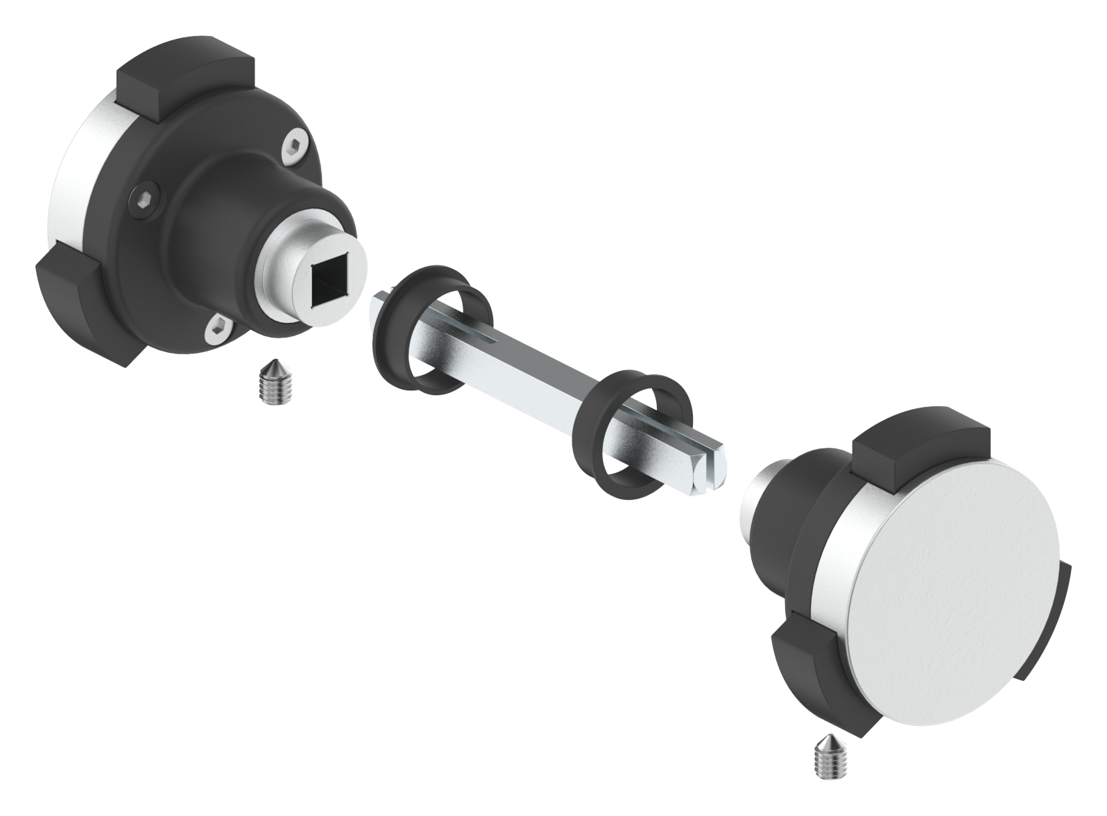 Sicherheitsknauf, Paar