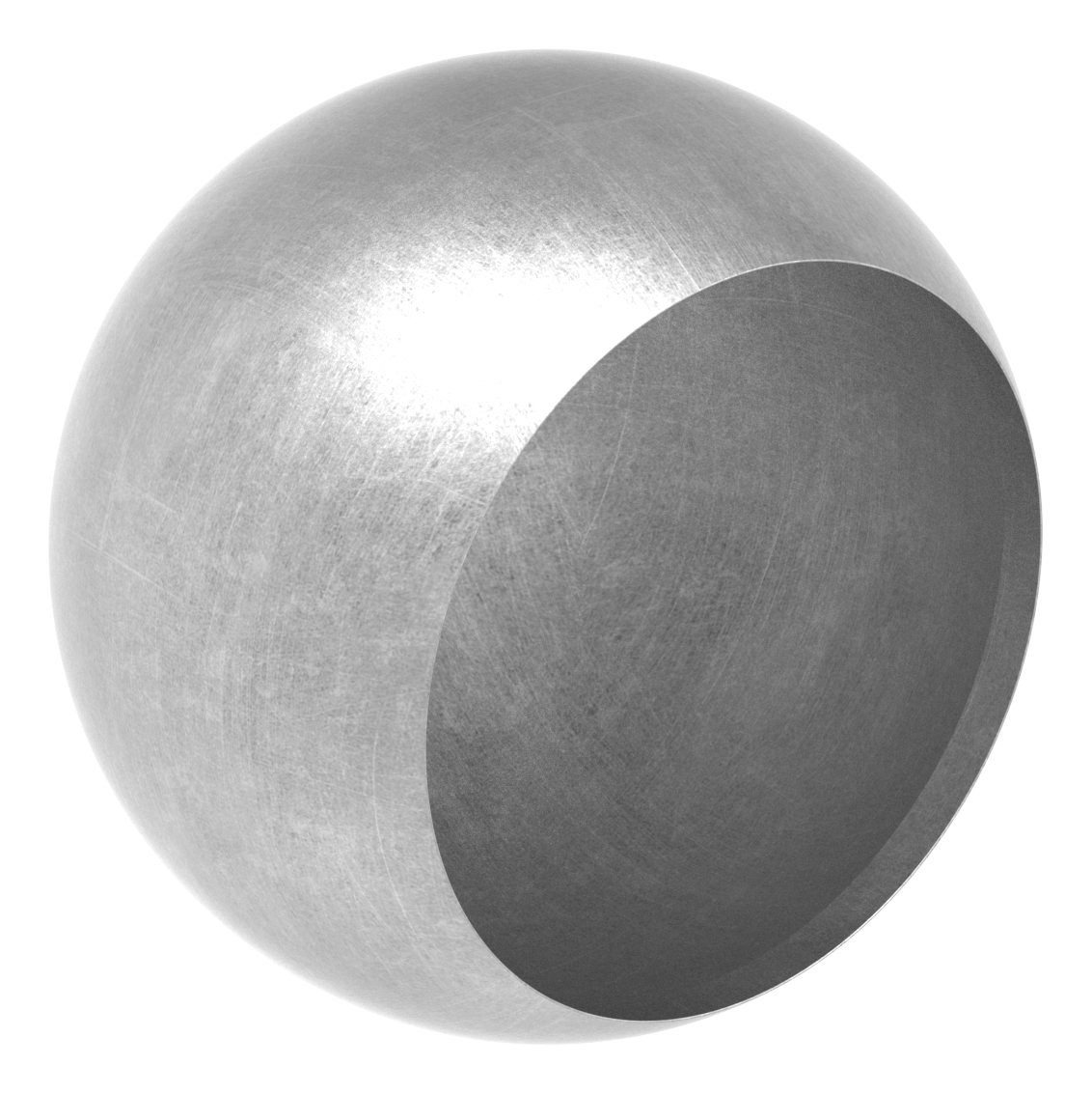Rohrabschlusskugel für 48,3mm