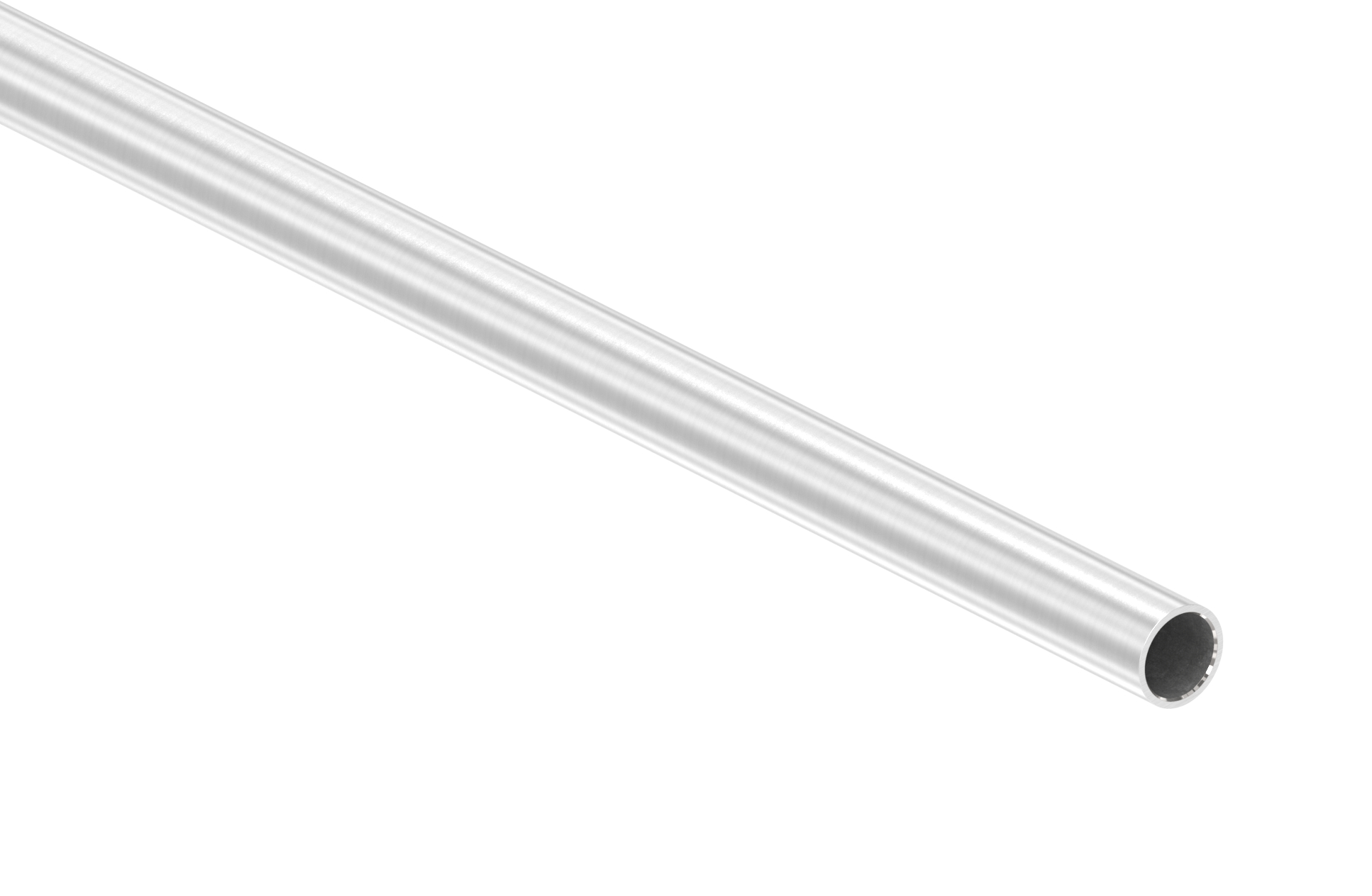 Edelstahlrohr, 21,3x2,0mm, L: 3000mm, V2A
