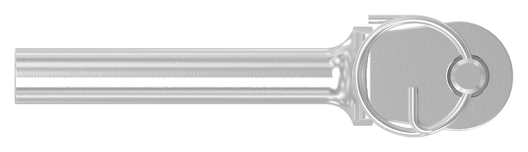 Gabelterminal mit Innengew. M4 rechts, V4A
