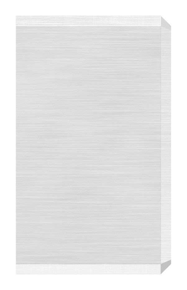 Wandbefestigung für Quadratrohr 40x40mm, V2A