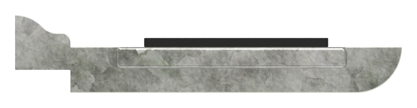 Sicherungsplatte für Mod. 14 , VA-Effekt