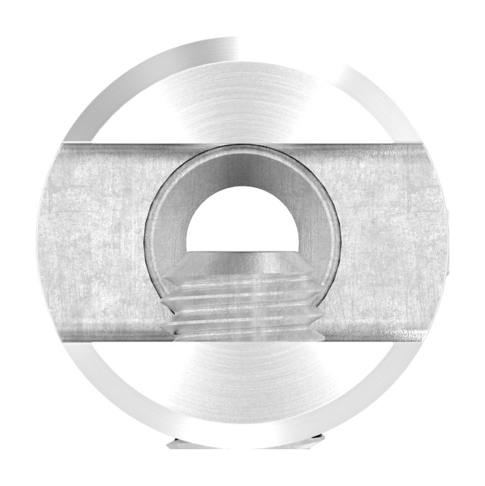 Plattenhalter für Rohr 42,4mm, V2A