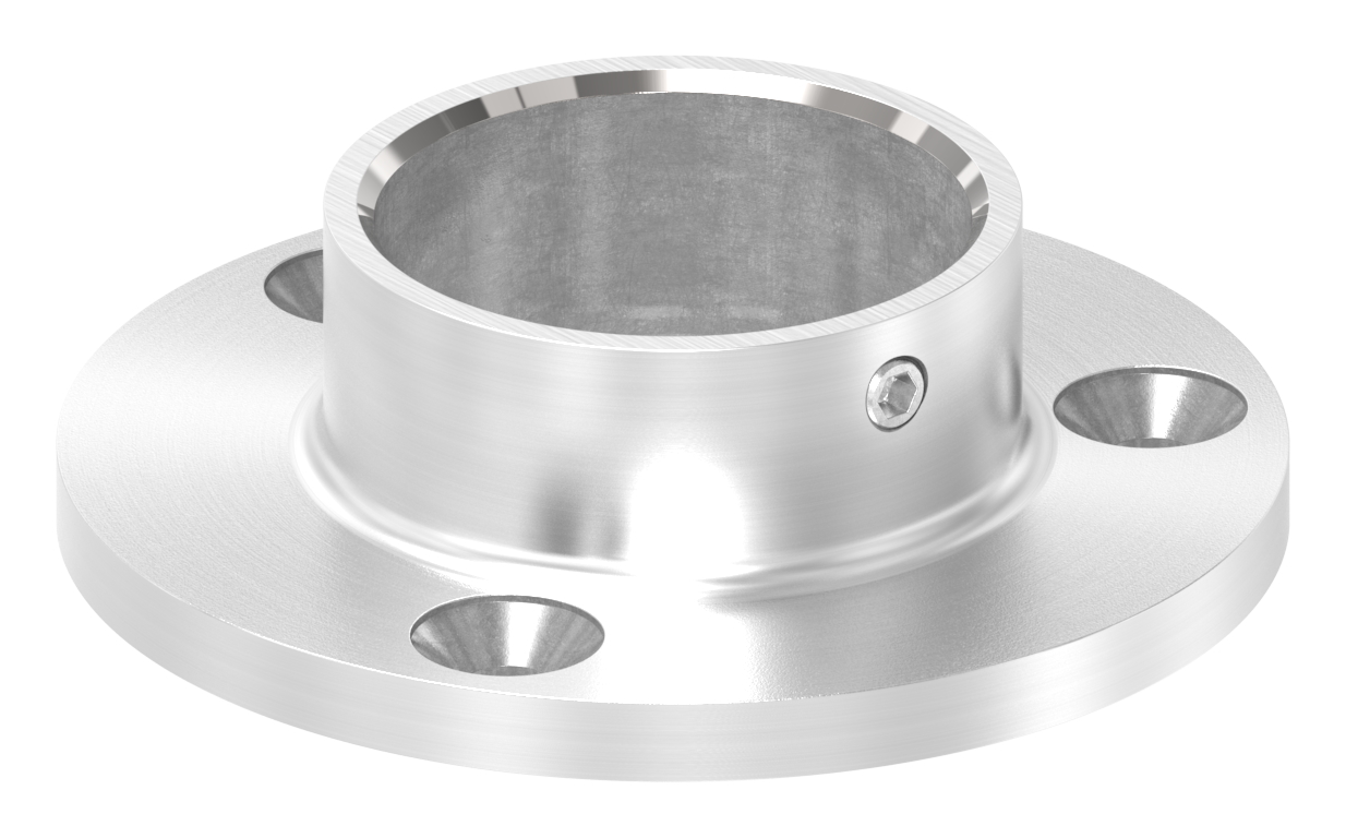 Wand- und Bodenanker, für Rohr 33,7mm, V2A