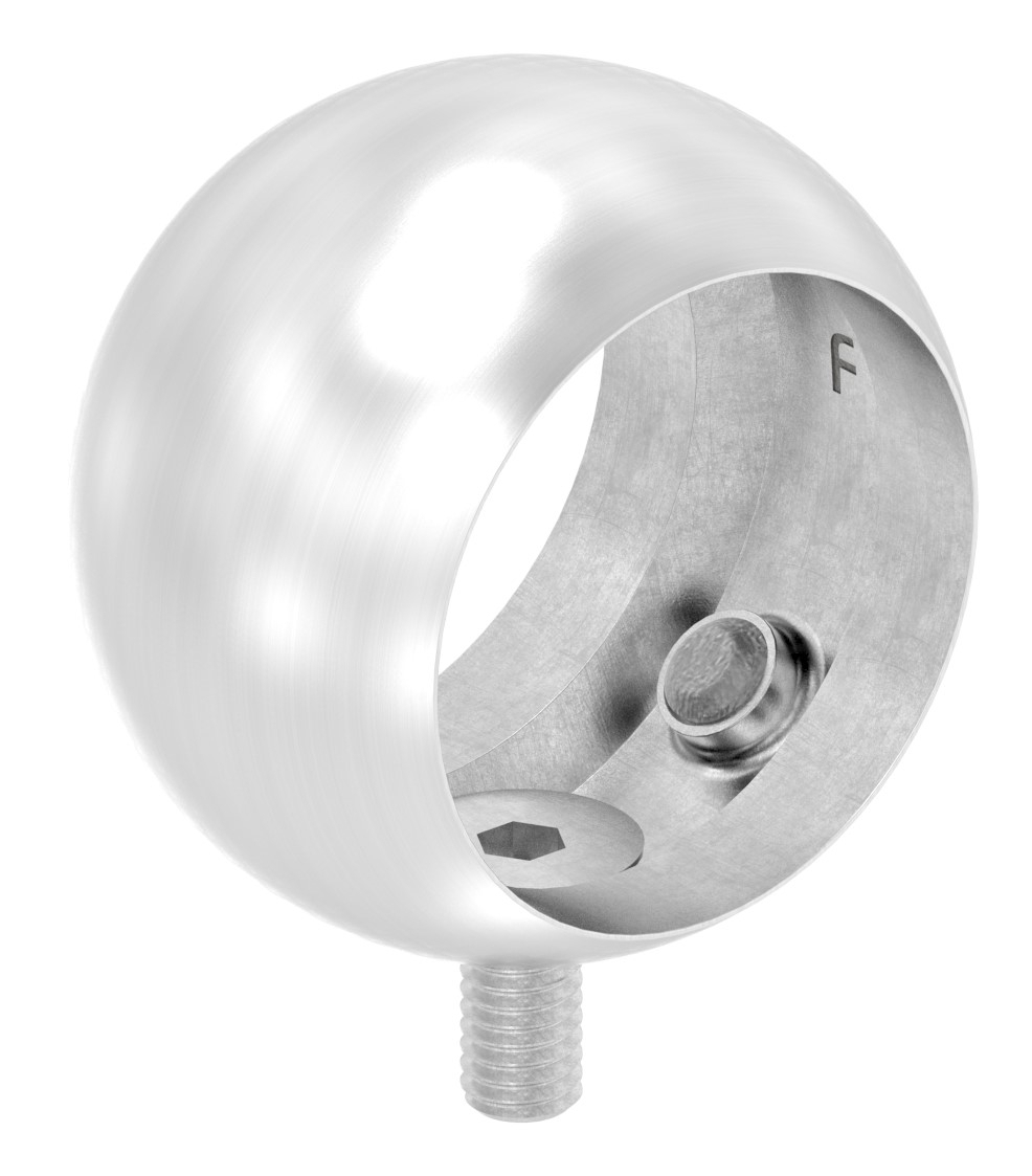 Kugelring für Handlaufhalter, 33,7mm, V4A