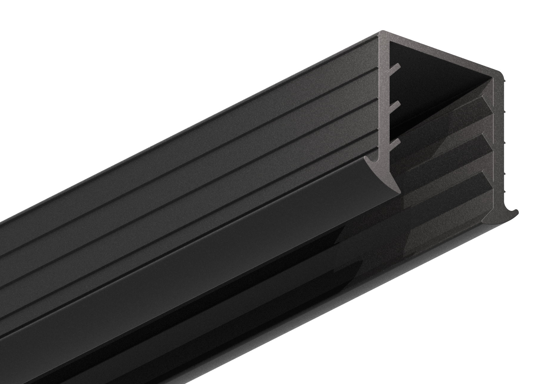 Keildichtung Glas 24,76 – 25,52mm, für Nut 34x34mm, 6m