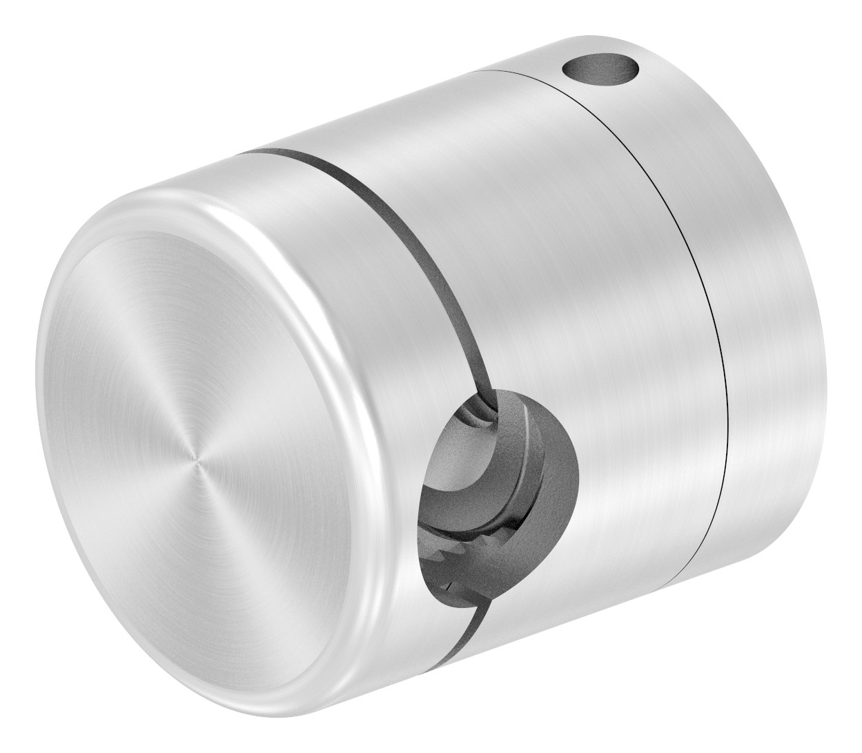 Brenk Grundhalter für Stäbe Ø 12mm, V4A