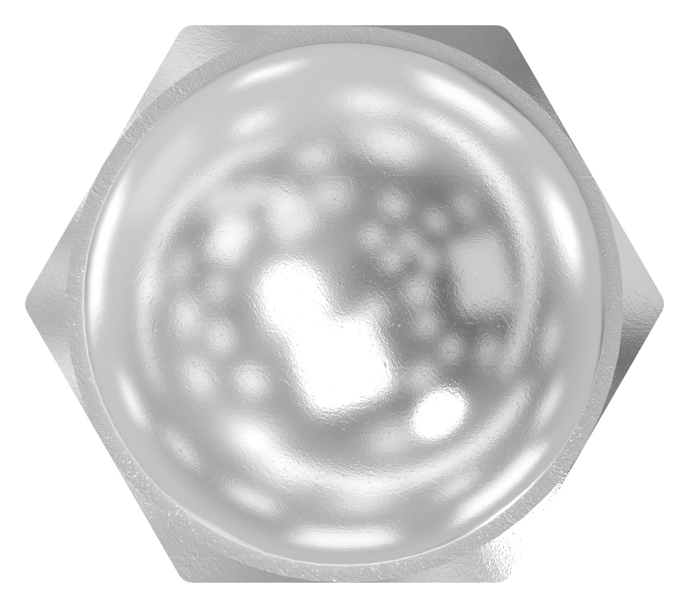 Sechskant-Hutmutter M10, DIN 1587, V2A