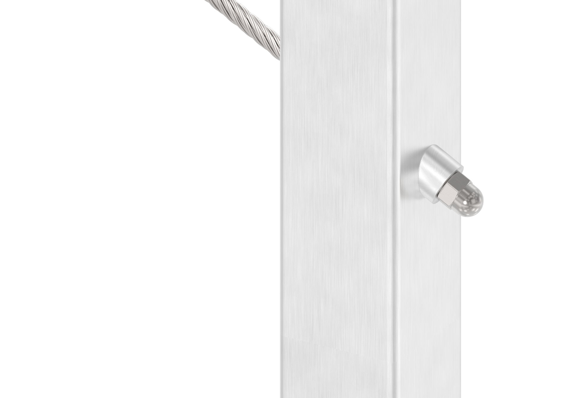 Formanschluss, für Gewinde M8, V2A