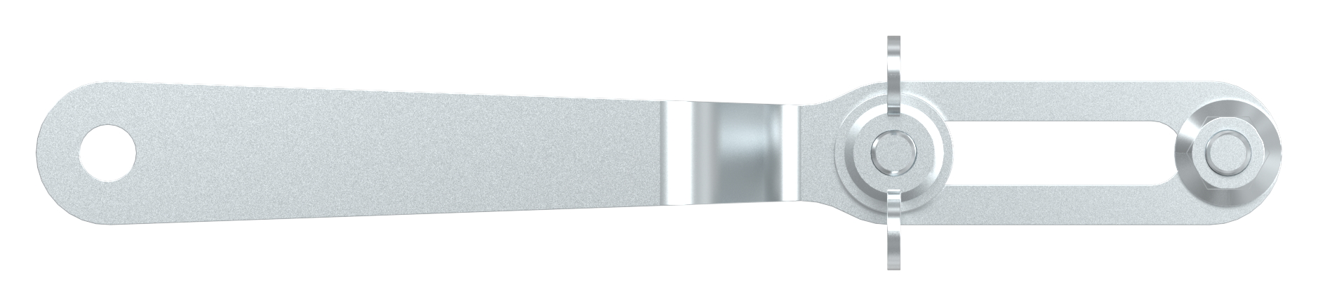 Gabelschlüssel für Glasschiebetür, V2A