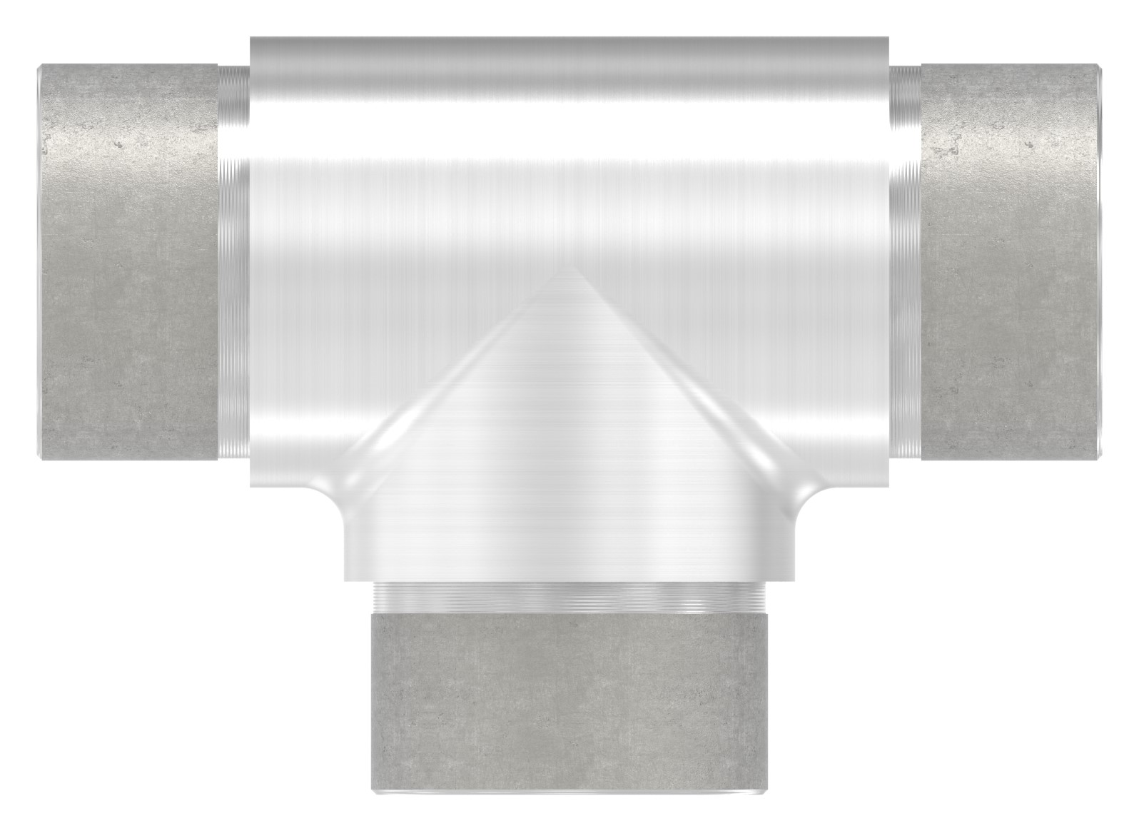 T-Stück, für Rohr 42,4x2,5mm, V2A