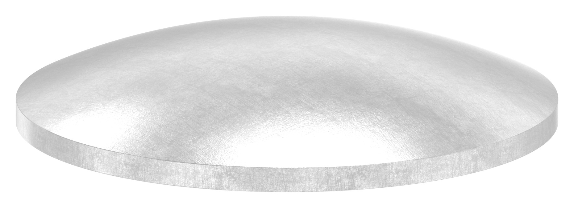 Gewölbte Schale Ø 42,4x2,0mm, H: 7mm, V4A
