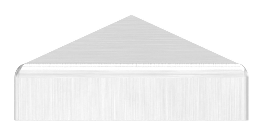 Pyramidenkappe, für Rohr 40x40mm, V2A