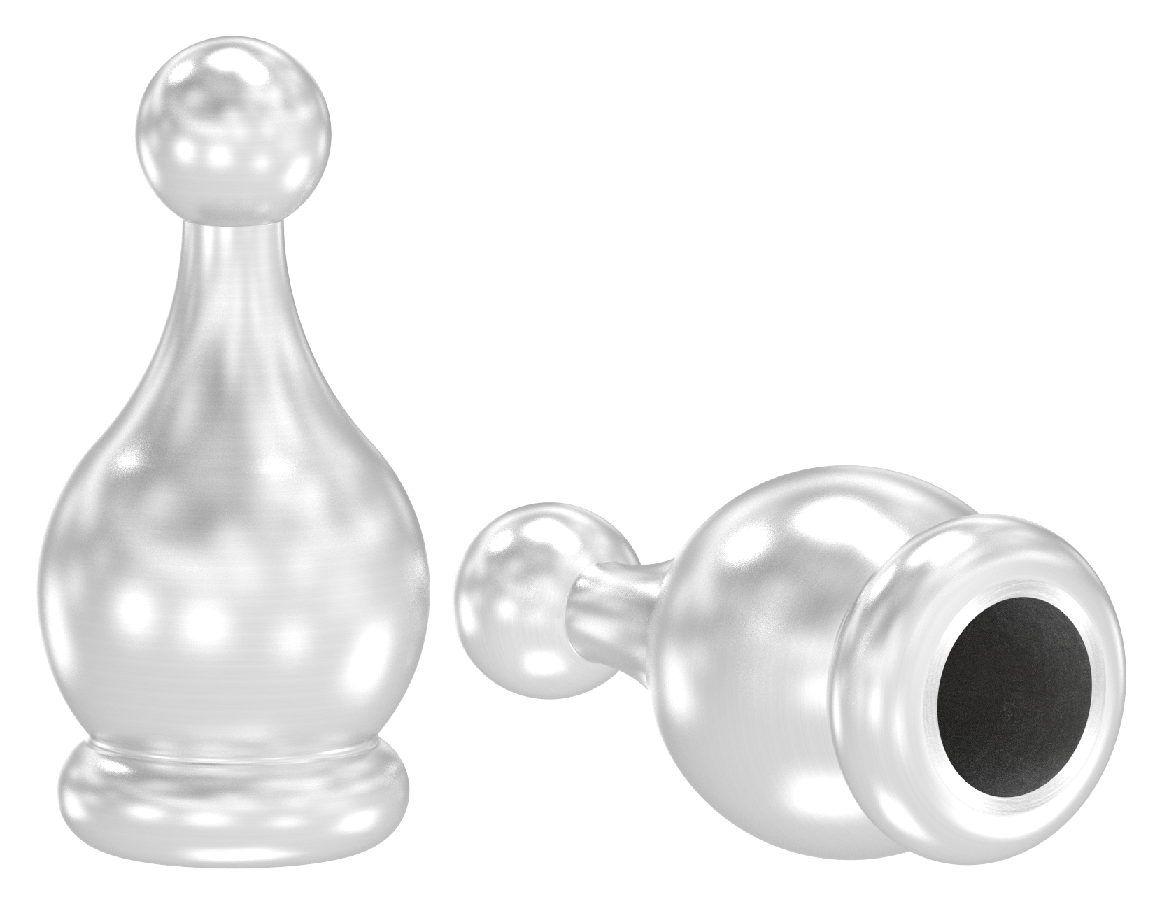 Zierspitze für 12mm Rundmaterial, V2A