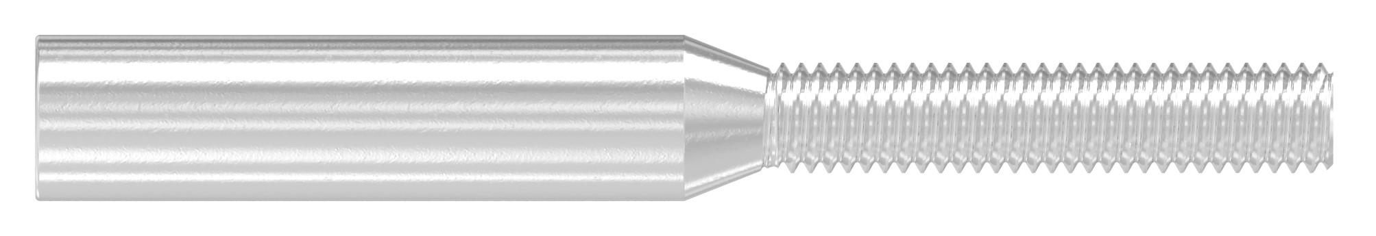 Gewindeterminal für Seil 6mm, V2A Gewindeterminal für Seil 6mm, V2A