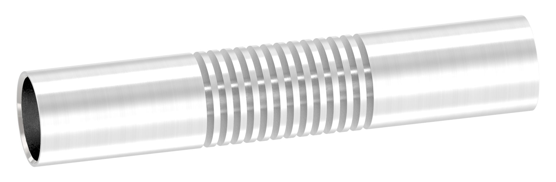 Rundstabverbinder (zum Biegen), für 12mm Rund, V2A