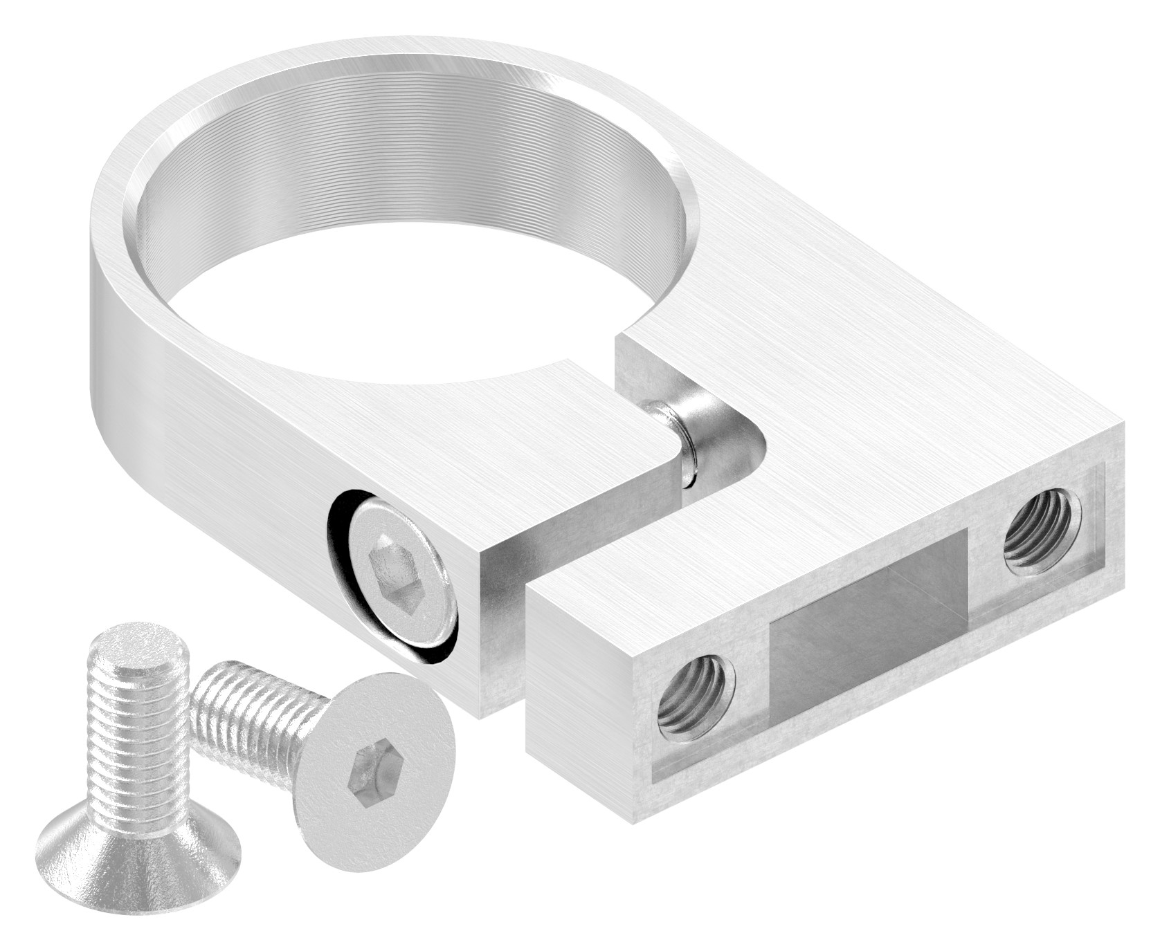 Spannring für Rohr 42,4mm, V2A