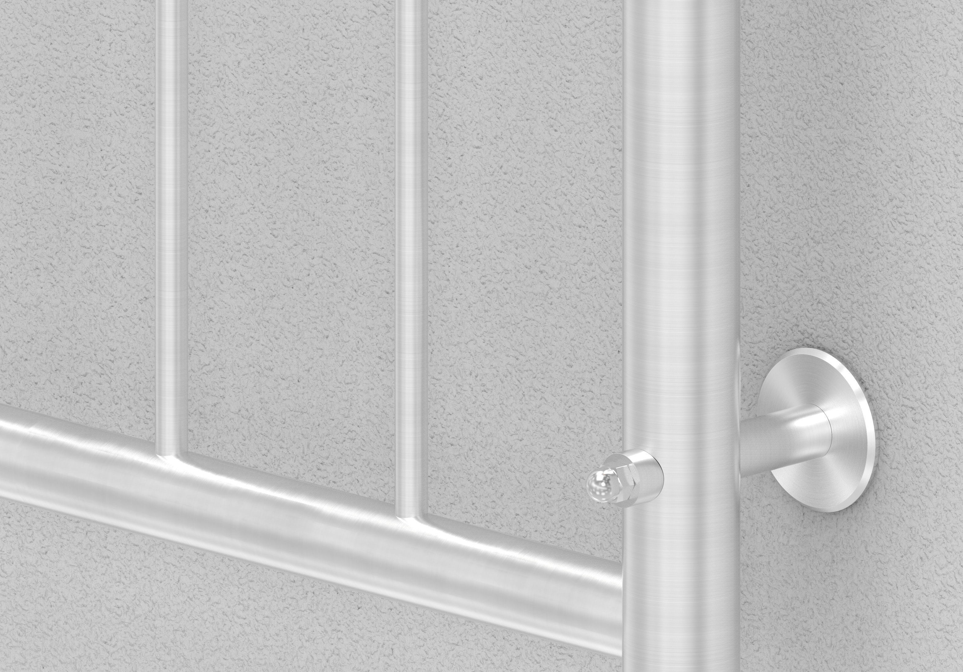 Wandbefestigung für französische Balkone, V2A