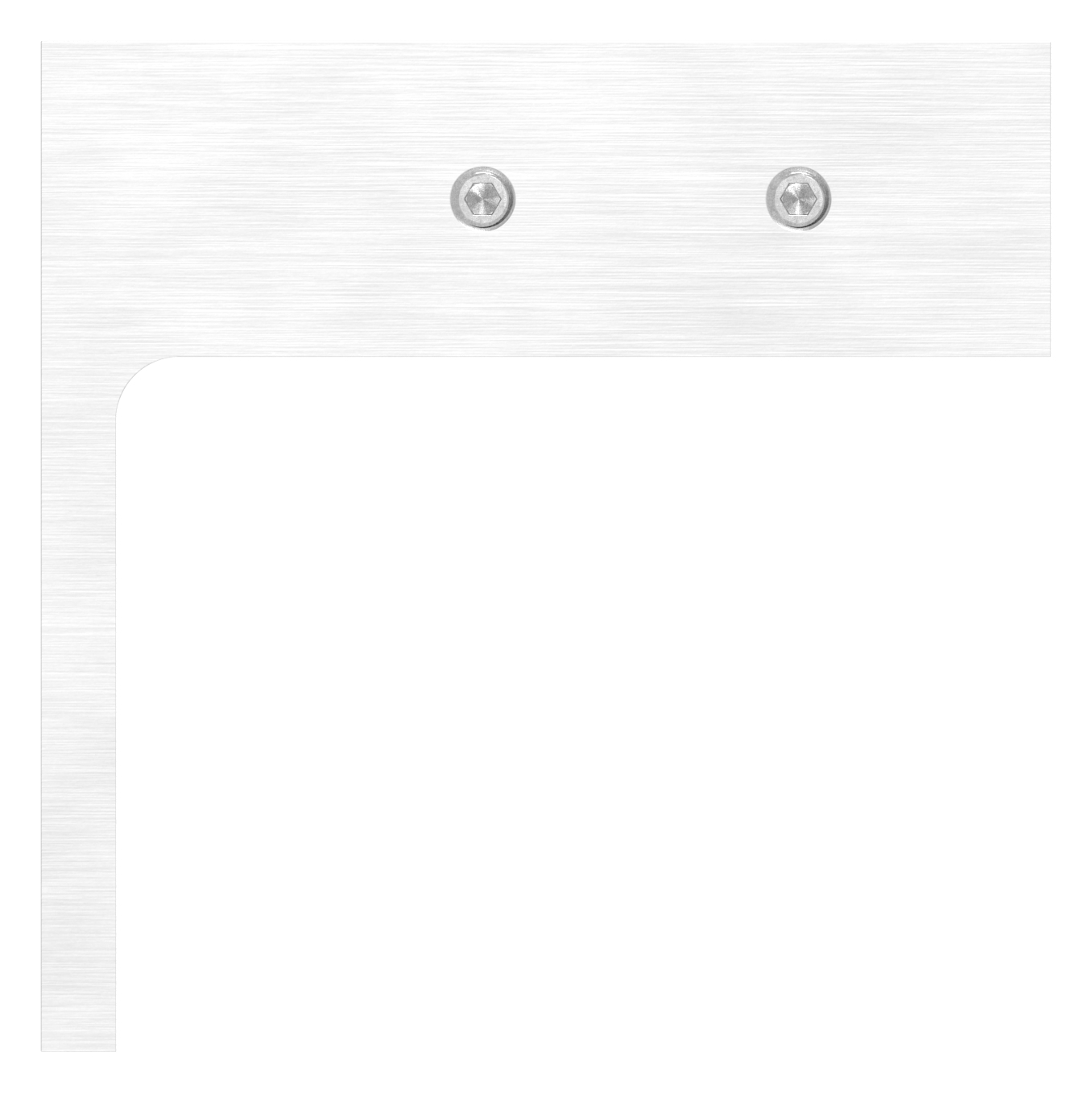 Glasverbinder für Wandmontage, für Glas 12 - 12,76mm, V4A