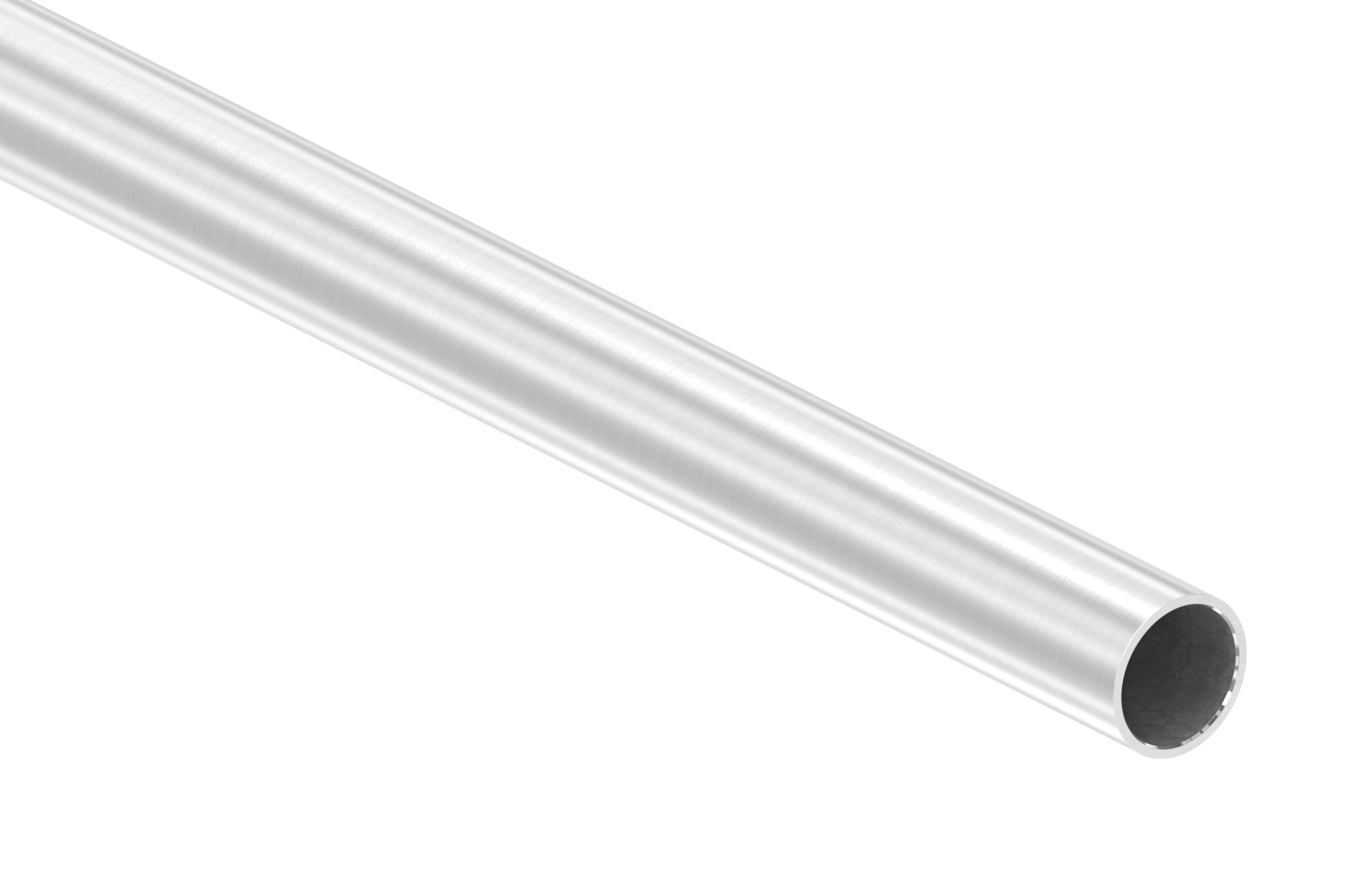 Edelstahlrohr, 33,7x2,5mm, L: 3000mm, V4A