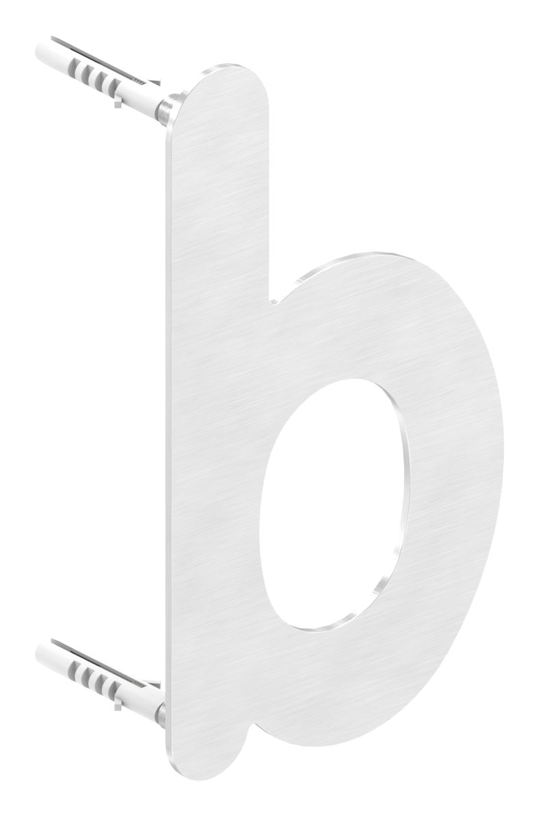 Hausnummer b - "klein", V2A