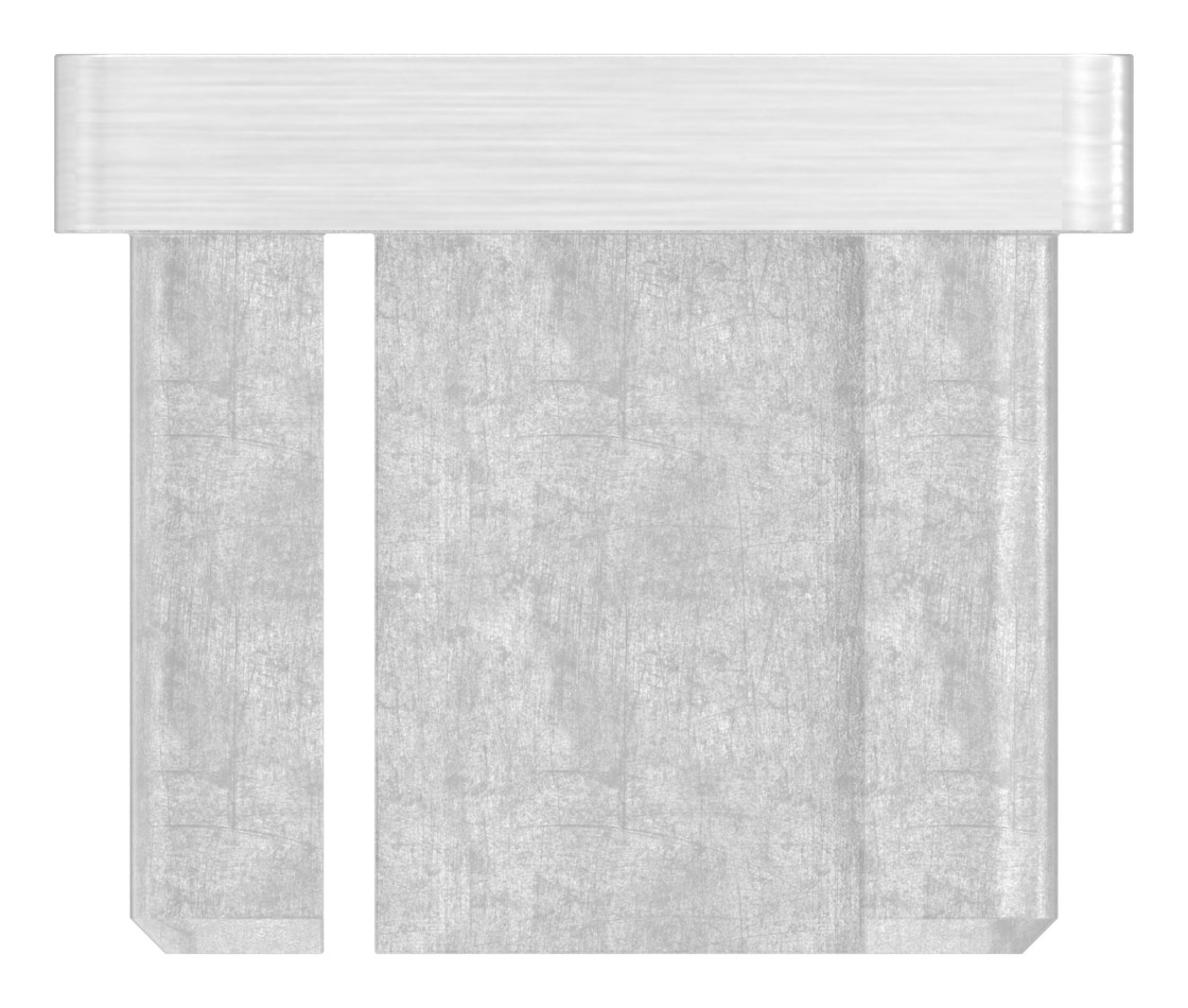 Einsteckkappe, für Rohr 30x20x2,0mm, V4A