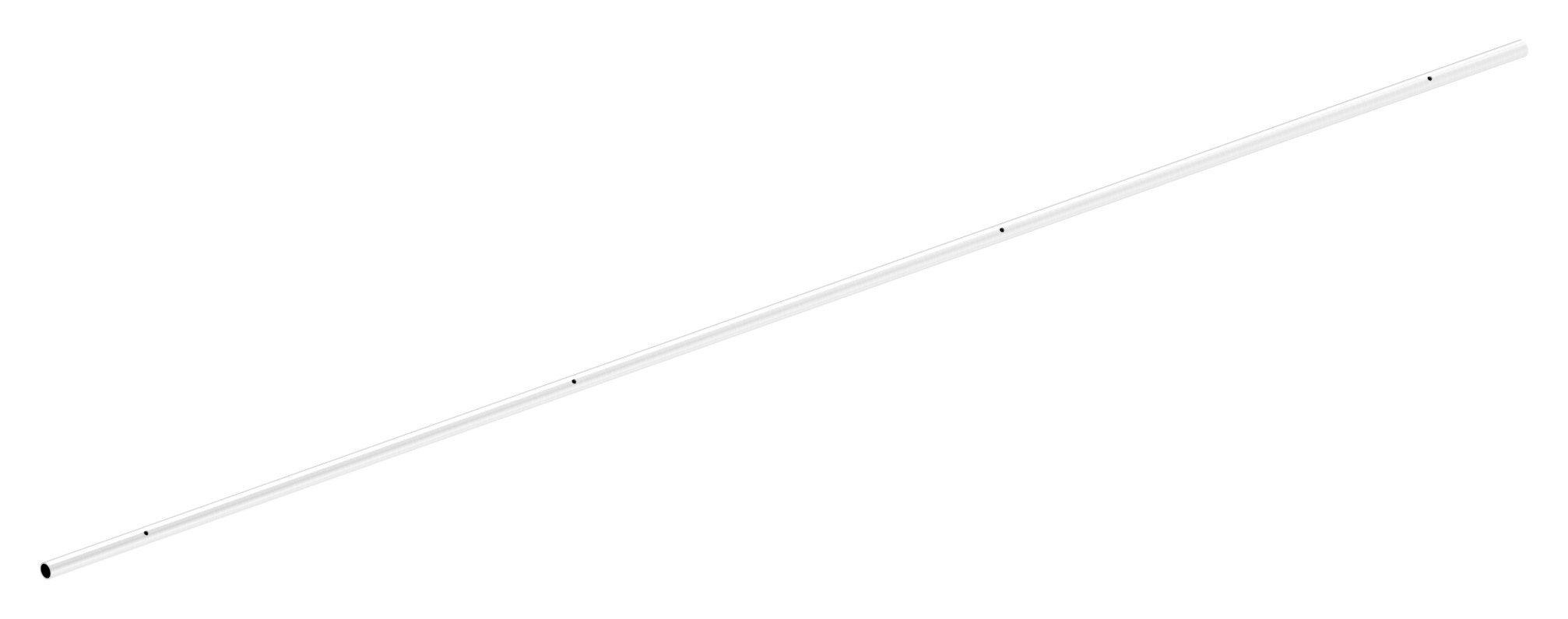 Laufschiene für Glasschiebetüren, L: 2600mm, V2A