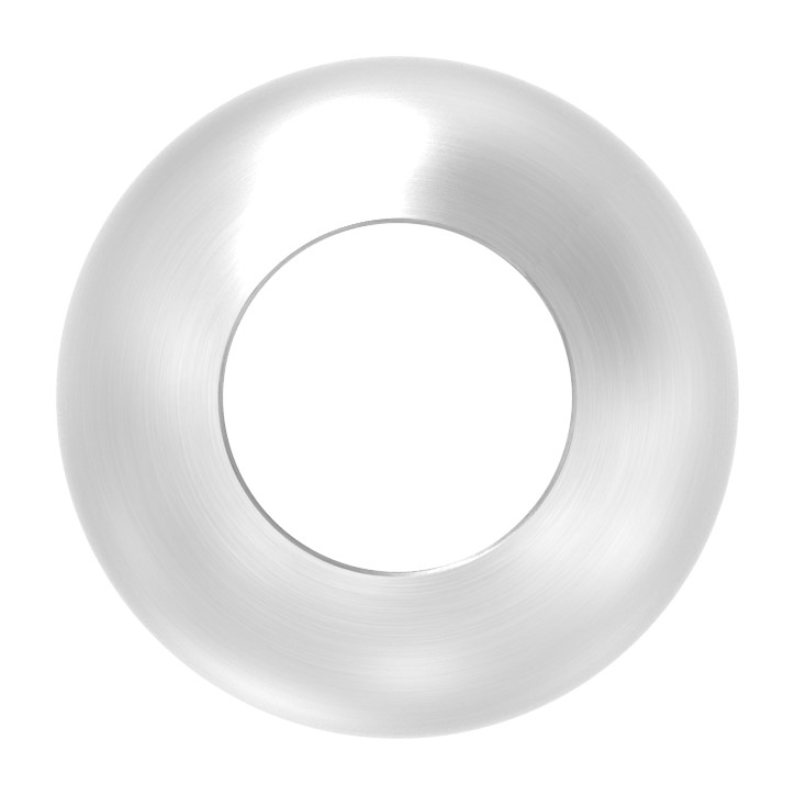 Vollkugel Ø 20mm mit Durchgangsbohrung 10,2mm, V2A