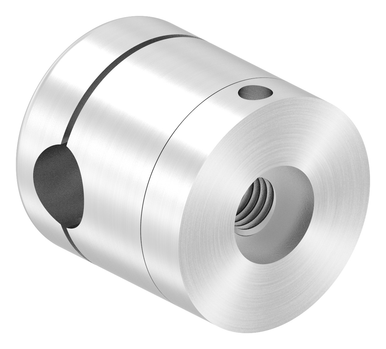 Brenk Grundhalter für Stäbe Ø 12mm, V4A