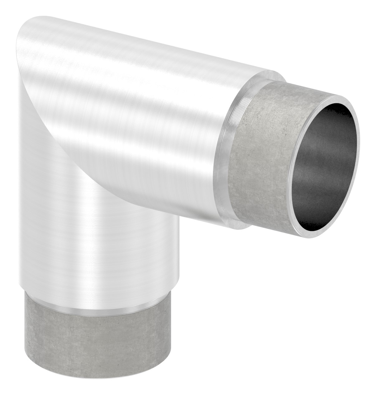 Eckstück 90°, für Rohr 40,0x2,0mm, V2A
