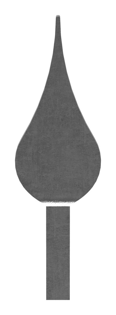 Zaunspitze, Ansatz 14x14mm, H: 250mm