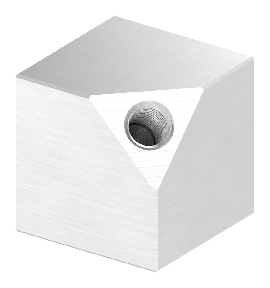 Würfel, 30x30mm, V2A