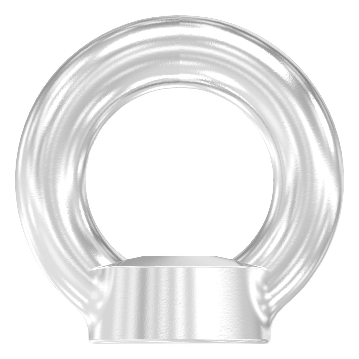 Ringmutter mit Innengewinde 8mm, V4A