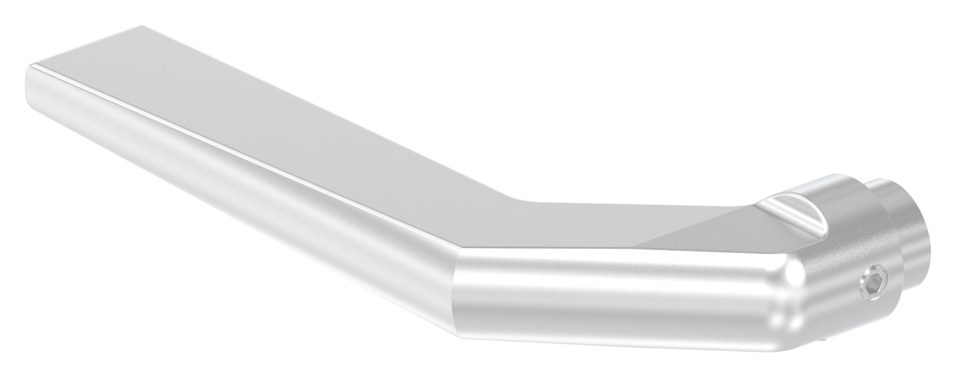 Alu-Türdrücker gekröpft