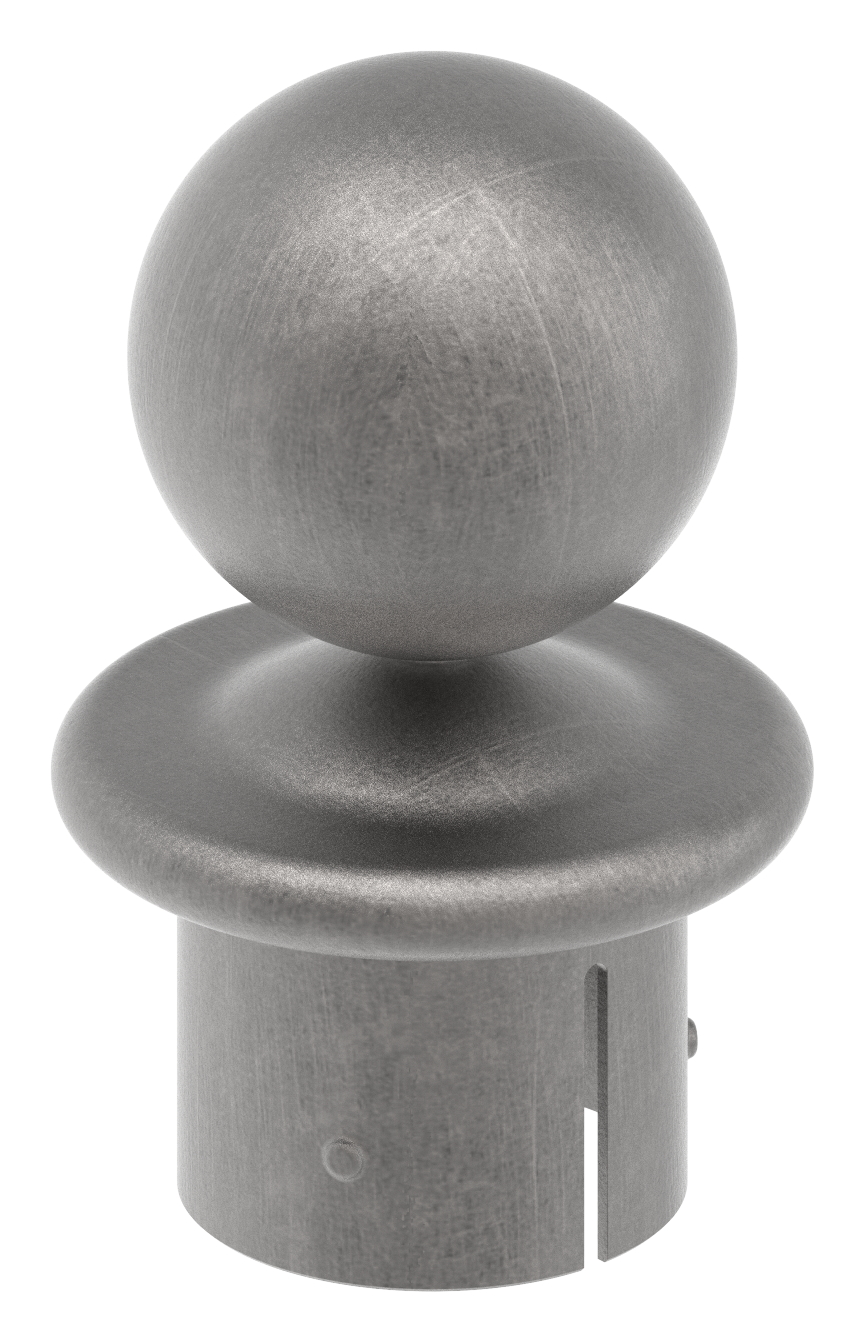 Kugelrohrknopf Eisen für 60,3mm