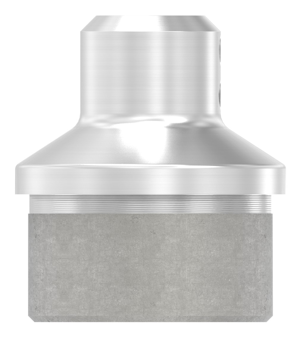 Rohrabschlussstopfen für 42,4x2,0mm, V2A