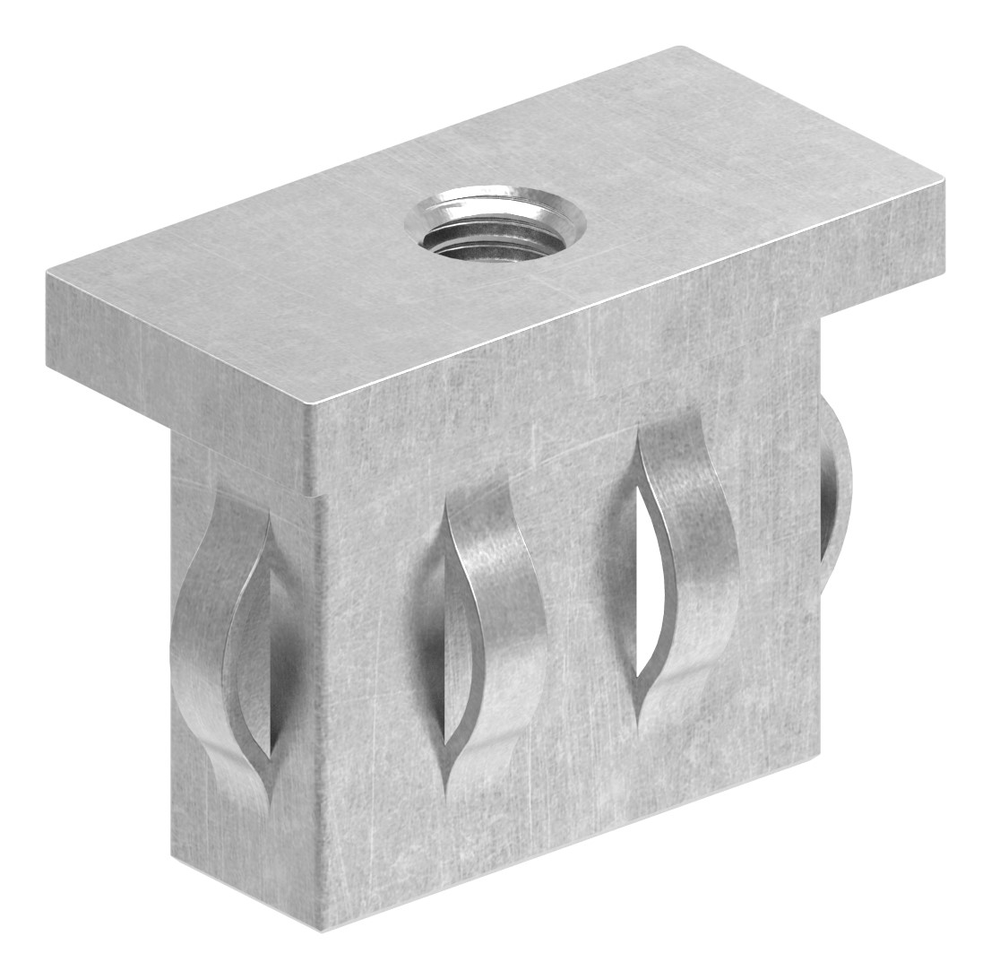 Stahleinschlagkappe, für, Rechteckrohr 40x20mm