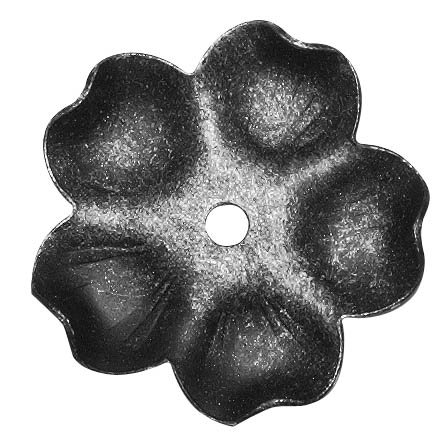 Rosette 1mm, Ø 50mm, Mittelloch 5,0mm