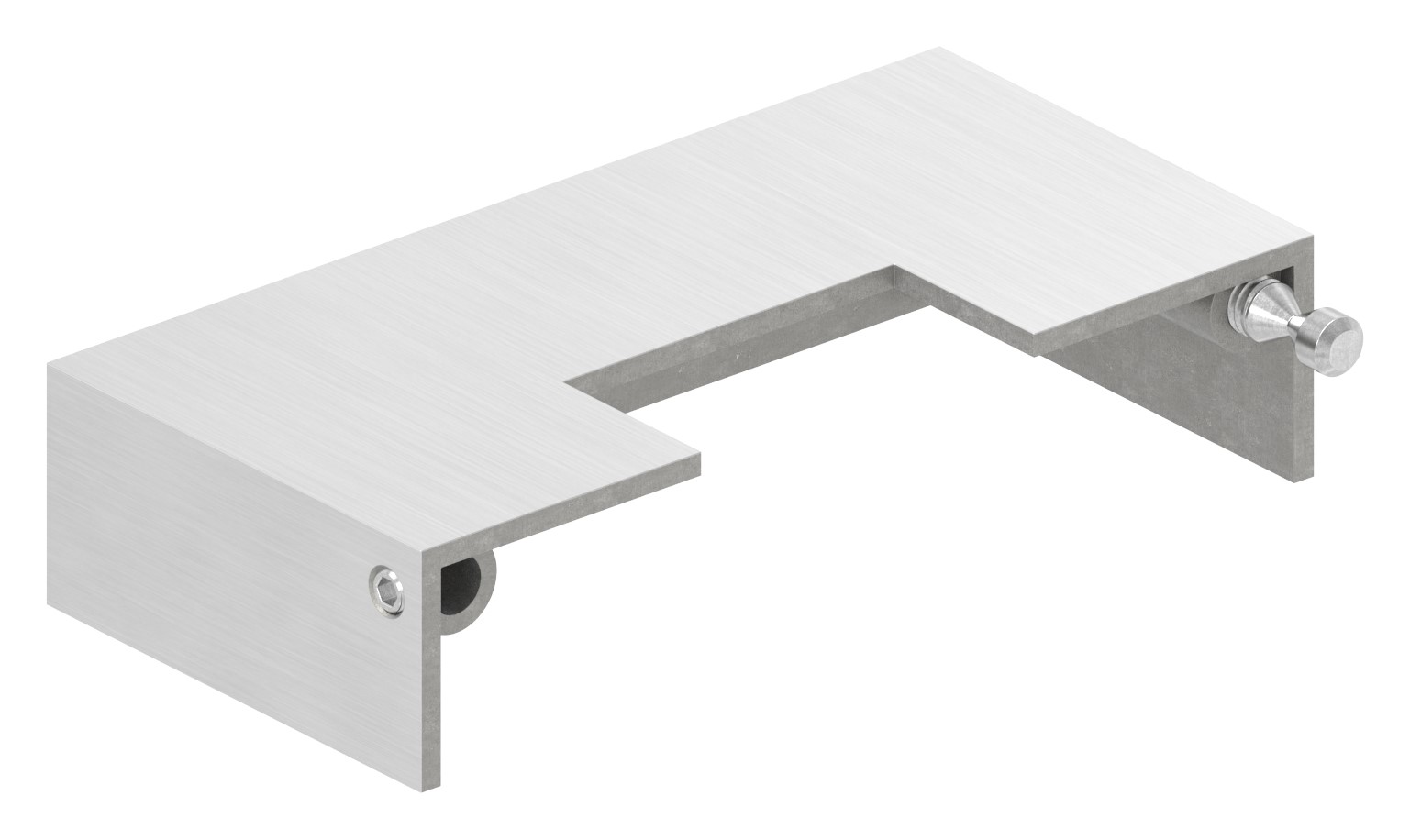 Abdeckrosette, 109x109x25mm, V4A