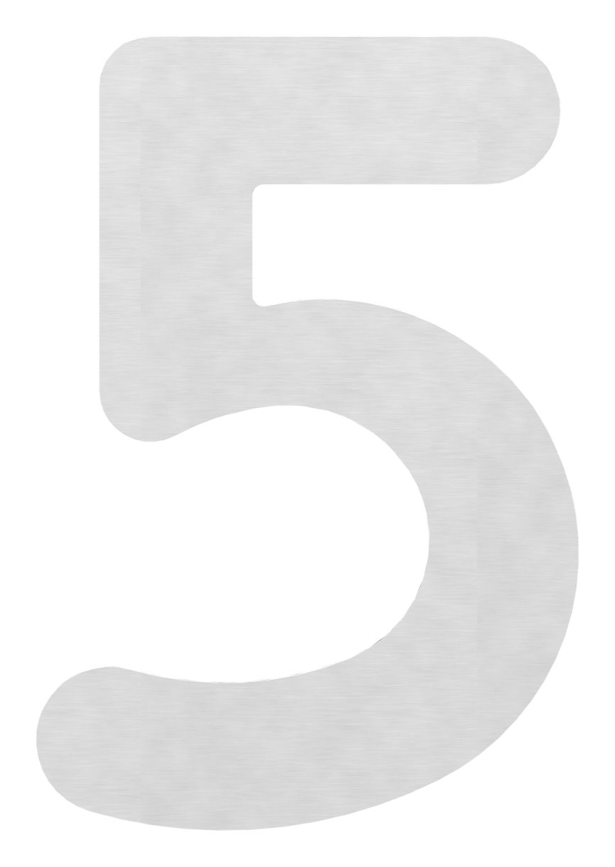 Hausnummer 5 - "groß", V2A