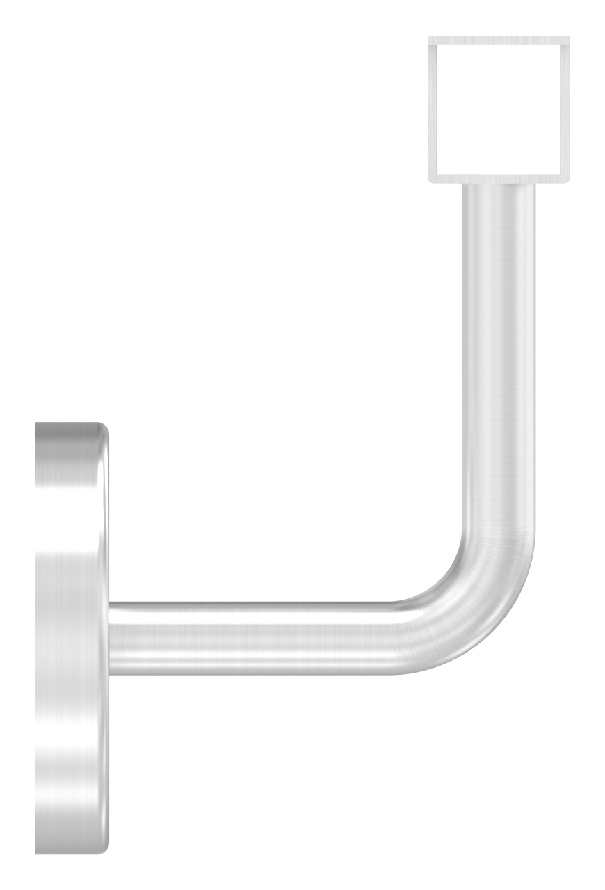 Handlaufhalter für LED Handlauf  (Ronde und Bügel verschweißt), V2A