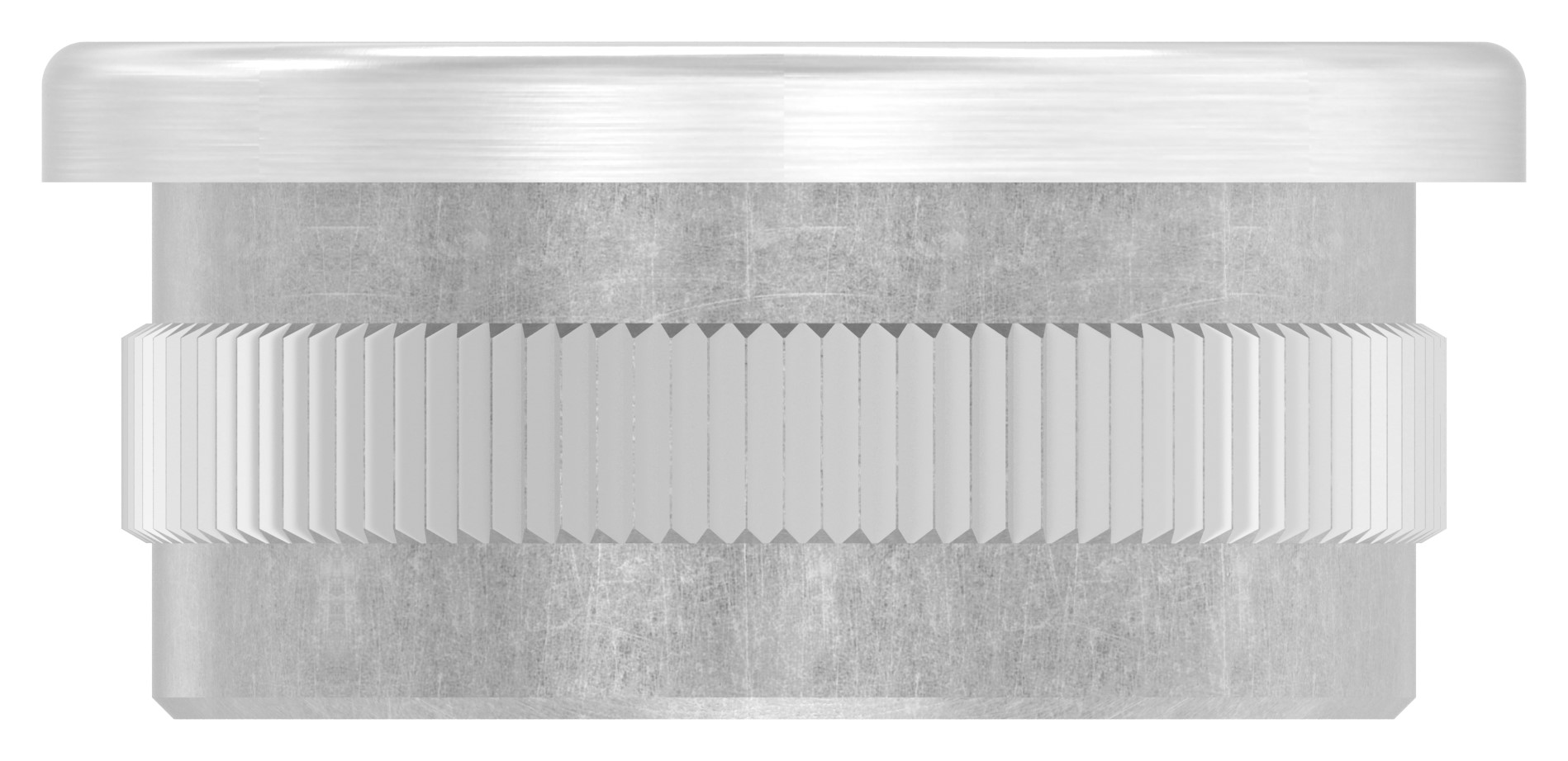 Rohrabschlussstopfen, für Rohr 33,7x2,0mm, V4A