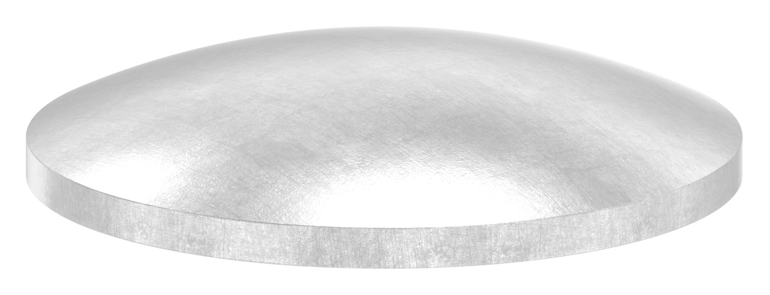 Gewölbte Schale Ø 33,7x2,0mm, H: 6mm, V4A