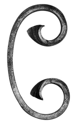 C-Schnecke 60x120mm, 12x6mm,