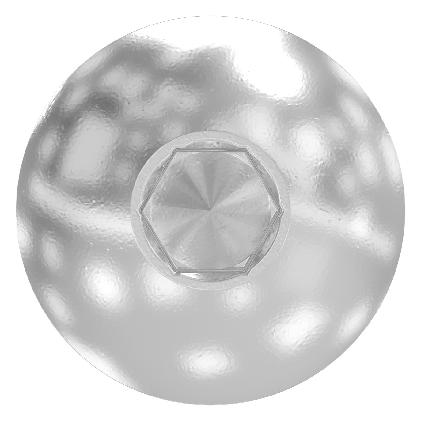 LUNORA® 50er Schrauben Set, zur Befestigung im Edelstahl Nutrohr 42,4mm