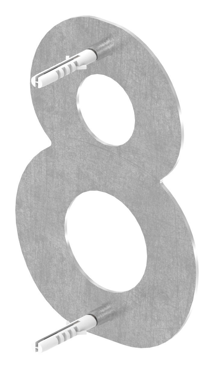 Hausnummer 8 - "klein", V2A