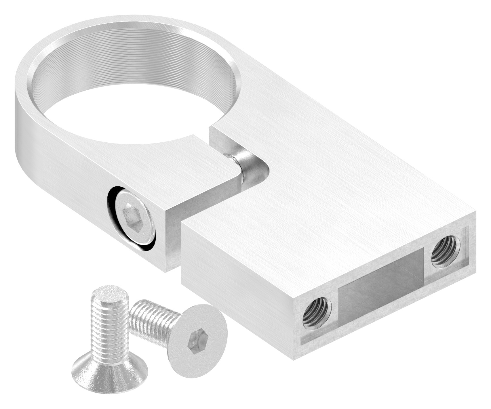 Spannring für Rohr 42,4mm, V2A